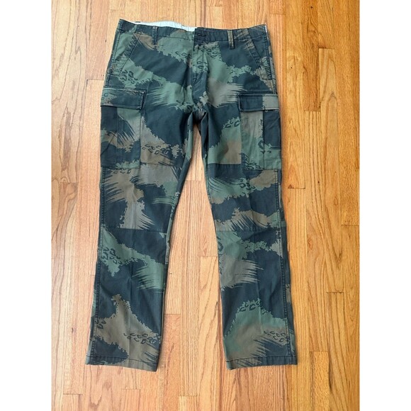 VOLCOM stone made BDU M65 CARGO COMBAT TROUSERS PANTS denison camo 38 - Picture 1 of 9